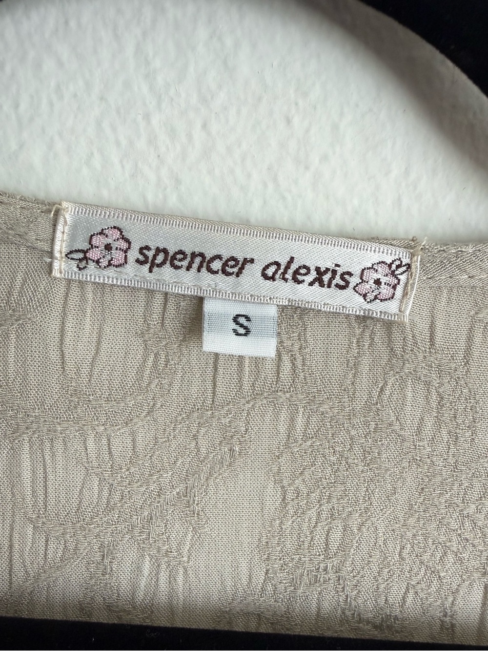Spencer Alexis Patchwork Floral Kimono Cardigan Size S - Picture 7 of 7